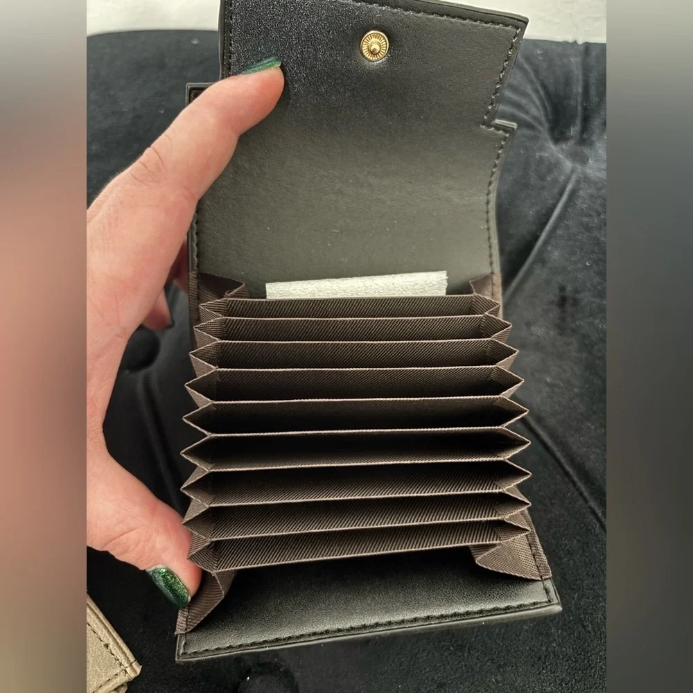 Black Wallet Card case
